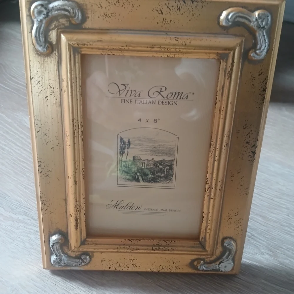 Viva Roma Fine Italian Design Frame by Malden International Designs 4 x 6